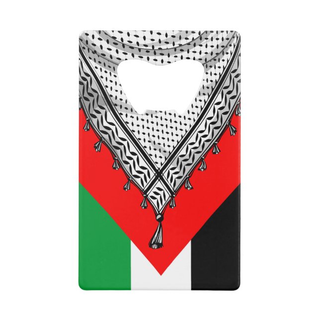Keffiyeh Palestinian Scarf Traditional Fabric (Front)