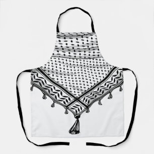 Keffiyeh Palestinian Scarf Traditional Fabric Apron