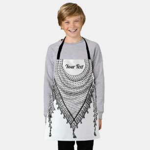 Keffiyeh Palestinian Scarf Traditional Fabric Apron