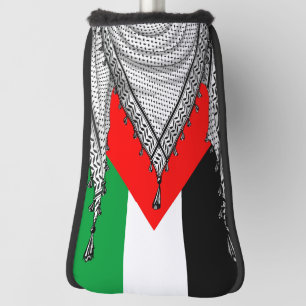 Keffiyeh Palestinian Scarf Traditional Fabric Golf Head Cover
