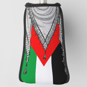 Keffiyeh Palestinian Scarf Traditional Fabric Golf Head Cover