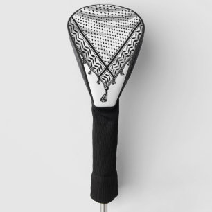 Keffiyeh Palestinian Scarf Traditional Fabric Golf Head Cover