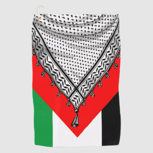 Keffiyeh Palestinian Scarf Traditional Fabric Golf Towel