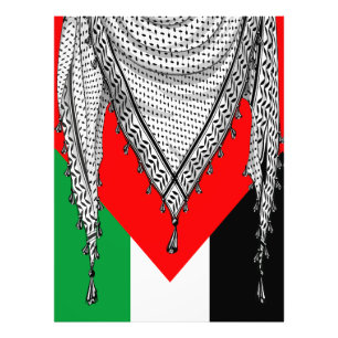 Keffiyeh Palestinian Scarf Traditional Fabric Photo Print