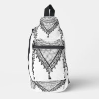 Keffiyeh Palestinian Scarf Traditional Fabric