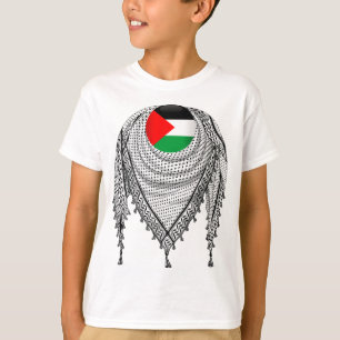 Keffiyeh Palestinian Scarf Traditional Fabric T-Shirt