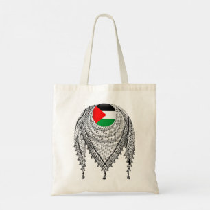 Keffiyeh Palestinian Scarf Traditional Fabric Tote Bag