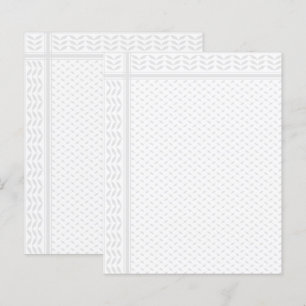 Keffiyeh Symbol of Palestine Resistance Pattern