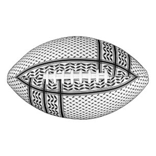Keffiyeh Symbol of Palestine Resistance Pattern American Football