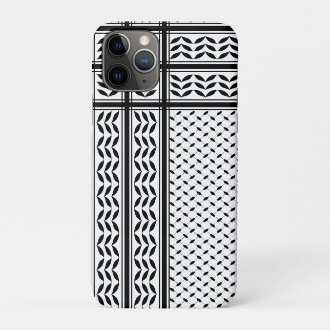 Keffiyeh Symbol of Palestine Resistance Pattern Case-Mate iPhone Case (Back)