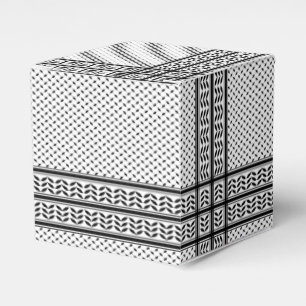 Keffiyeh Symbol of Palestine Resistance Pattern Favour Box