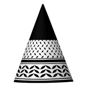 Keffiyeh Symbol of Palestine Resistance Pattern Party Hat