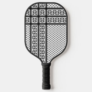 Keffiyeh Symbol of Palestine Resistance Pattern Pickleball Paddle