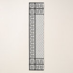 Keffiyeh Symbol of Palestine Resistance Pattern Scarf<br><div class="desc">Fast forward to the 1960s and the rise of the Palestinian resistance movement,  the prominent Palestinian politician,  Yasser Arafat,  further solidified this meaning behind the keffiyeh. The keffiyeh became Arafat’s personal trademark as he draped it over his right shoulder to resemble the pre-1948 map of Palestine.</div>