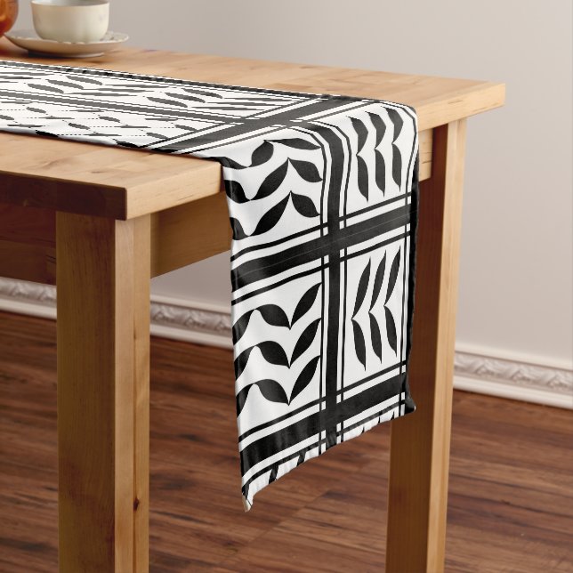 Keffiyeh Symbol of Palestine Resistance Pattern Short Table Runner (In Situ)
