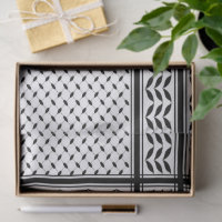 Keffiyeh Symbol of Palestine Resistance Pattern
