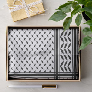 Keffiyeh Symbol of Palestine Resistance Pattern Tissue Paper