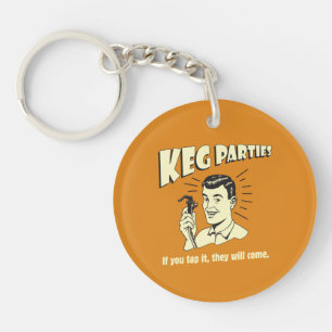 Keg Parties: If Tap It They'll Come Key Ring