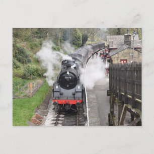 Keighley and Worth Valley Railway Postcard