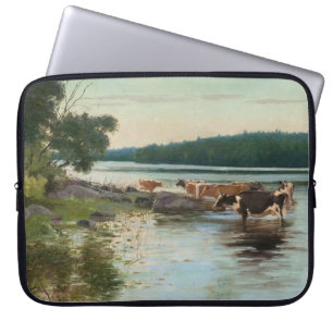 Keinänen’s Lake View laptop sleeve