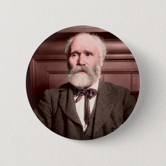 Keir Hardie 6 Cm Round Badge (Front)