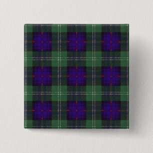 Keith clan Plaid Scottish tartan 15 Cm Square Badge