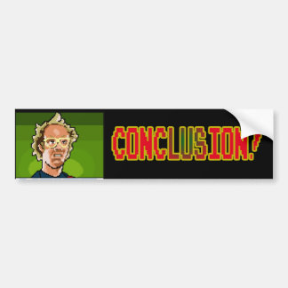 Keith Conclusion Bumper Sticker