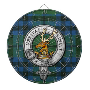 Keith Crest and Tartan Dartboard