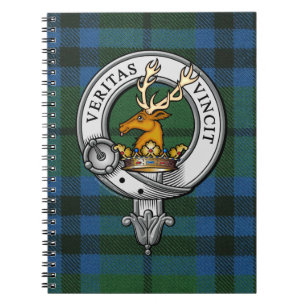 Keith Crest and Tartan Notebook