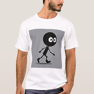 Keith Haring x Bape Cartoon Logo T-Shirt" T-Shirt