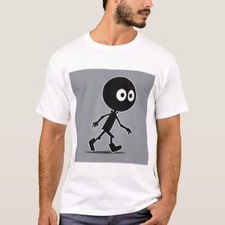 Keith Haring x Bape Cartoon Logo T-Shirt" T-Shirt