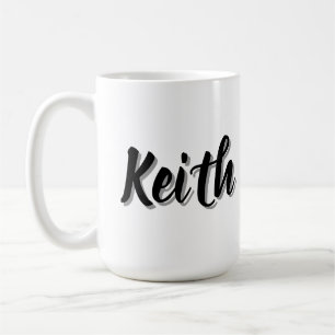 Keith Mens Name, Coffee Mug
