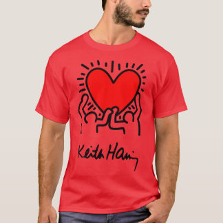 keith pain haring 2 Pin T-Shirt
