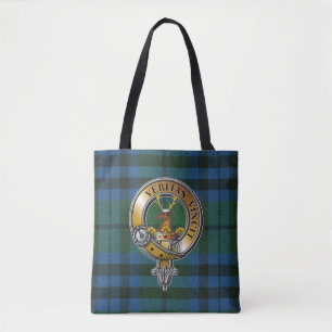 Keith Tartan & Badge Tote Bag