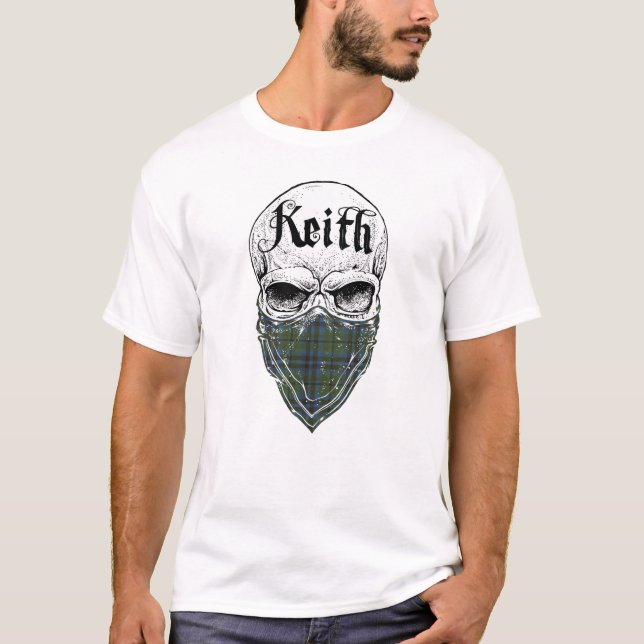 Keith Tartan Bandit T-Shirt (Front)