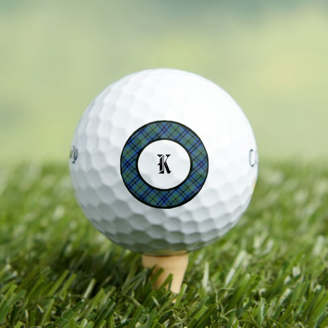 Keith Tartan Clan Plaid Golf Balls (Insitu Tee)