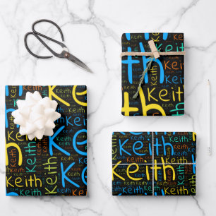 Keith Wrapping Paper Sheet