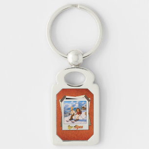 Kek and Ina Alps - Aged Cork Gift Idea Key Ring