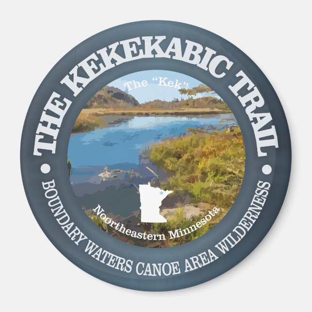 Kekekabic Trail Magnet (Front)