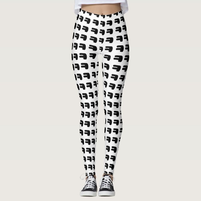 KEKEKE ㅋㅋㅋ Korean Slang Leggings (Front)
