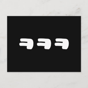 KEKEKE ㅋㅋㅋ Korean Slang Postcard