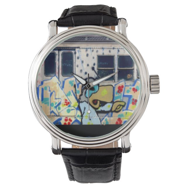 Kel139 Classic New York City Graffiti Watch (Front)