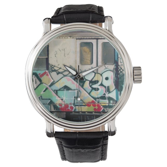 Kel139 Wildstyle Vintage Graffiti Watch (Front)