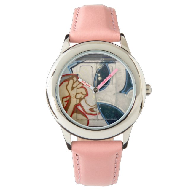 Kel1st Classic Graffiti Vintage Watch (Front)