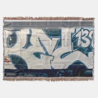 Kel39 Classic Graffiti Throw Blanket