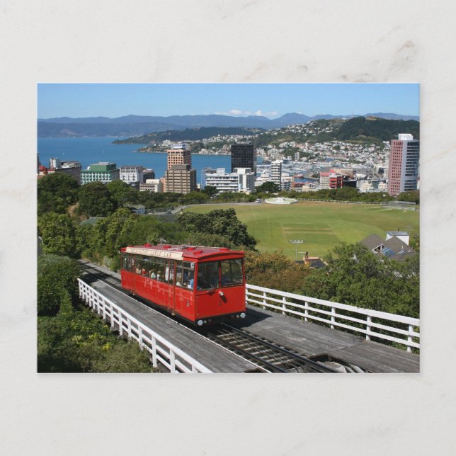 Kelburn Cable Car Postcard (Front)