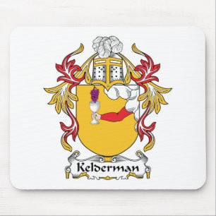 Kelderman Family Crest Mouse Mat