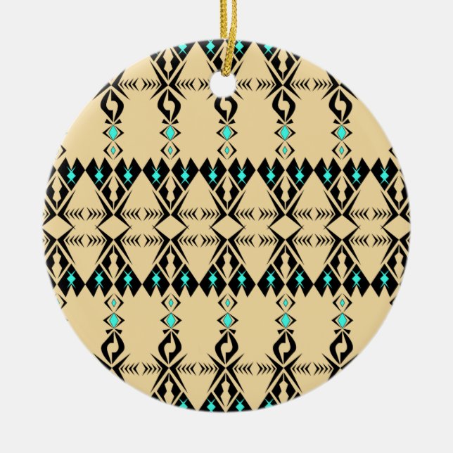 Kele ~ Sparrow Ceramic Tree Decoration (Front)
