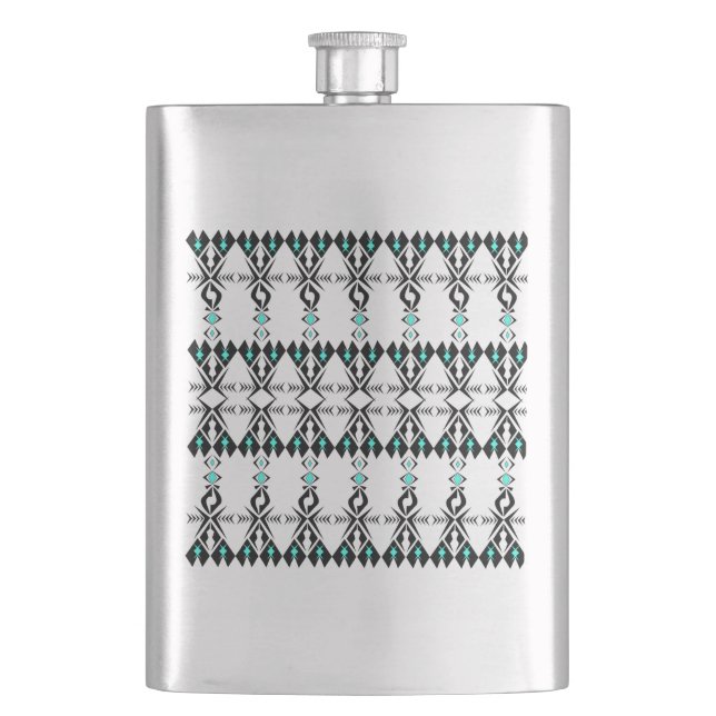 Kele ~ Sparrow Hip Flask (Front)