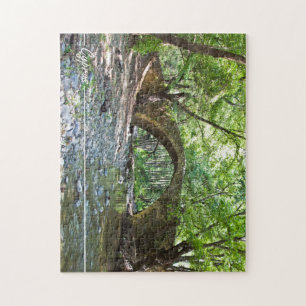 Kelefos mediaeval bridge at Cyprus pazzle Jigsaw Puzzle